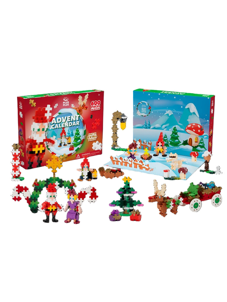 Plus Plus - Advent Calendar - Santa's World