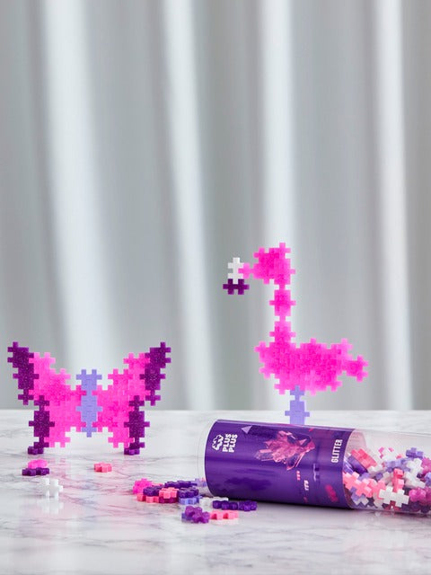 Plus Plus - Glitter Color Mix - 100 pcs