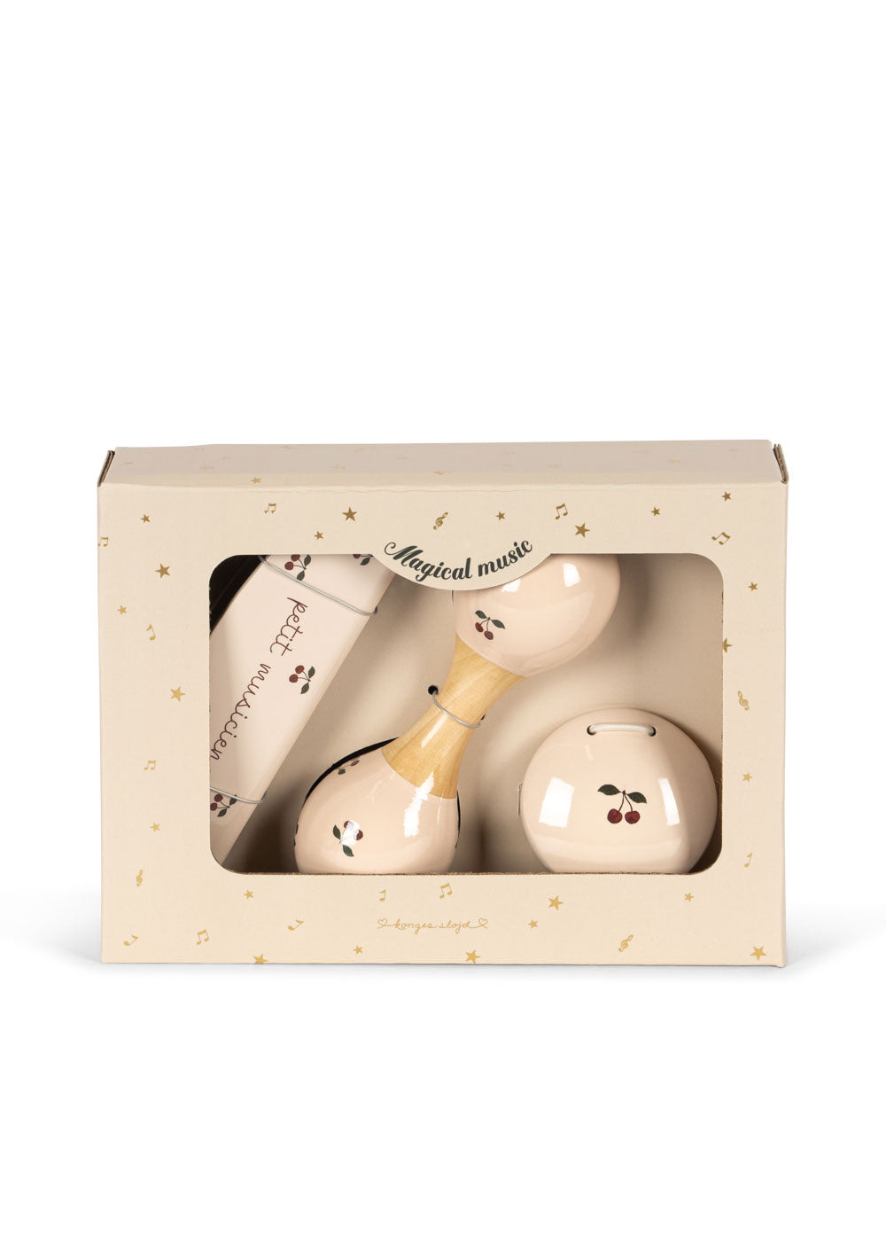 Konges Slojd - Petit Music Set - Glossy Cherry